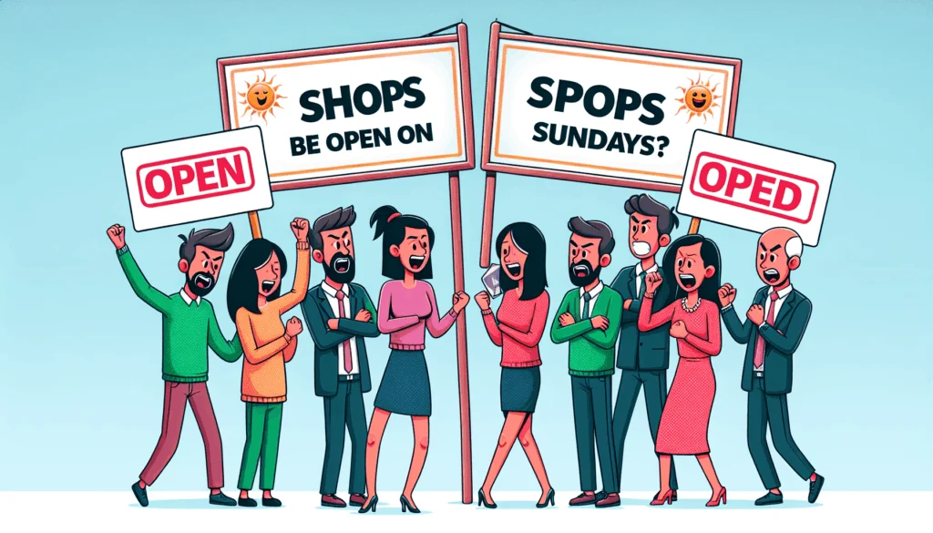 no a la apertura de los domingos en las tiendas image 3