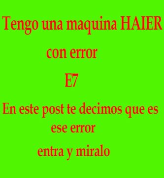 Error-E7-en-HAIER