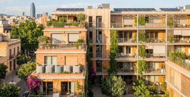 Viviendas de Barcelona con climatización innovadora