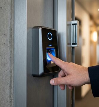Control de acceso biométrico dactilar