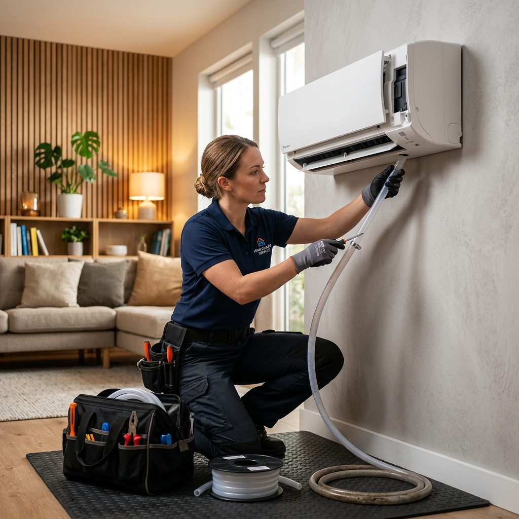 Cambiar manguera de desagüe de split